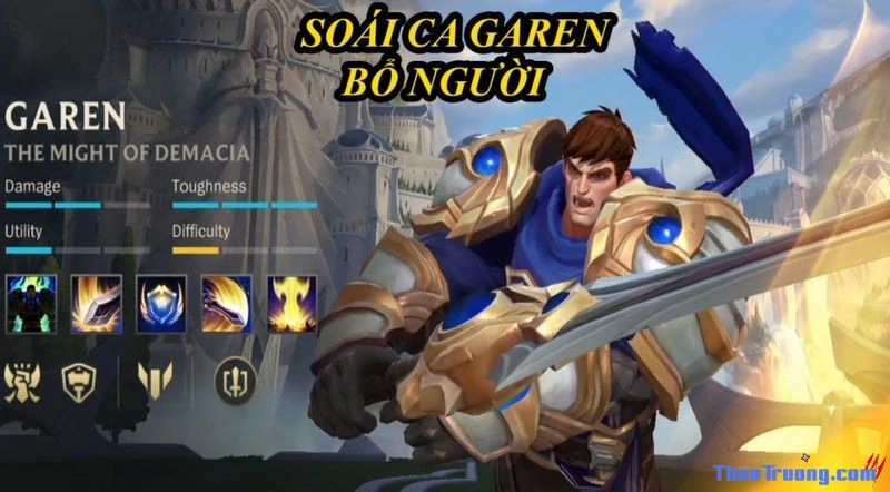 đồ garen tốc chiến jun88