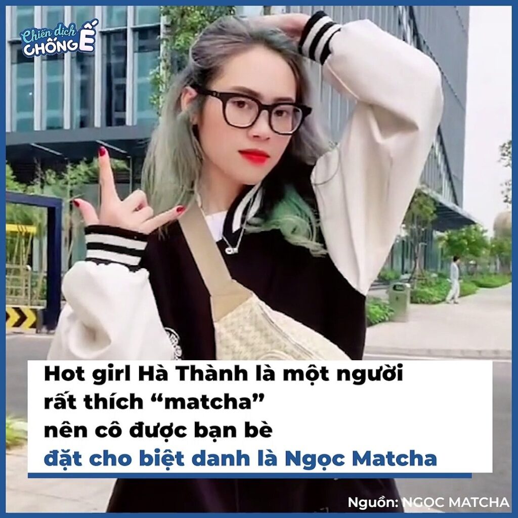 Ngọc matcha là ai? chiêm ngưỡng bộ ảnh ngọc matcha ngầu, cá tính